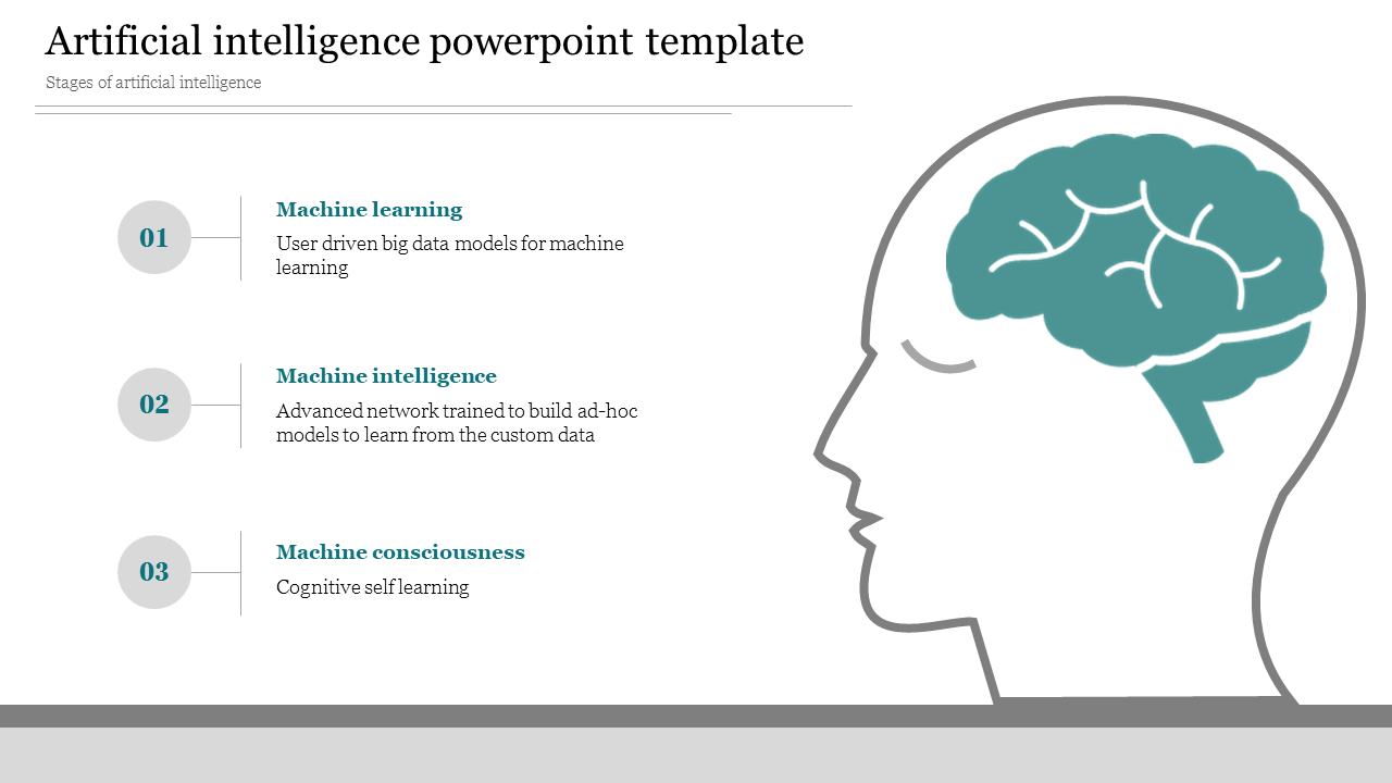 Artificial Intelligence PowerPoint Template and Google Slides